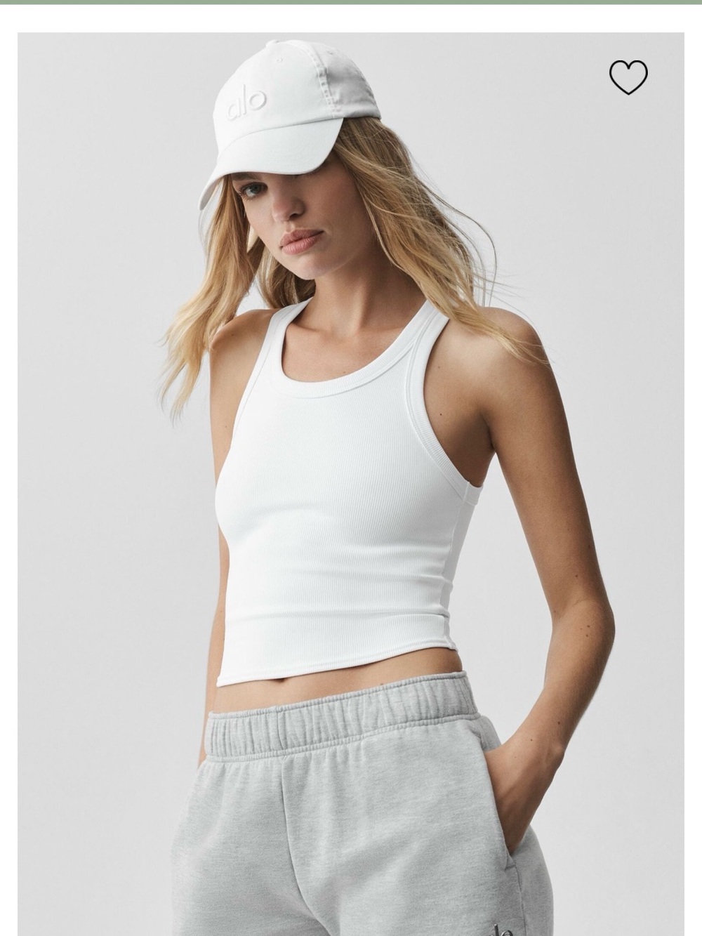 [ALO] Goddess Ribbed Go-To Tank - Picture 7 of 7